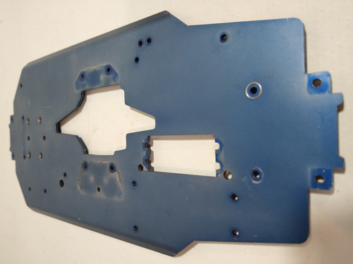 Hsp Chasis Aluminio Nitro Truck No Kyosho Associated Tamiya (Usado)