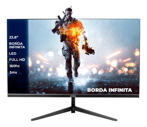 Monitor 24'' 165hz 3ms Gamer Tela Led Borda Infinita Full Hd