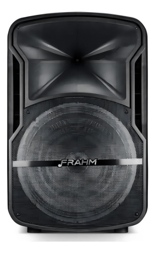 Caixa De Som Amplificada Frahm Cm15 Ativa + Suporte + Mic