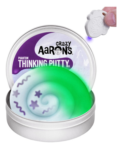 Crazy Aaron's Thinking Putty - Lata De 3.9 in (3.2 Onzas), G