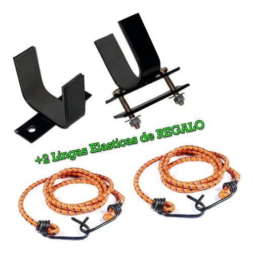 Porta Esqui Para 1 Par Ski + 2 Lingas Elasticas De Regalo