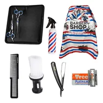Comprar Kit Set Barberia Peluquería Capa Set Peines Cepillo Filo