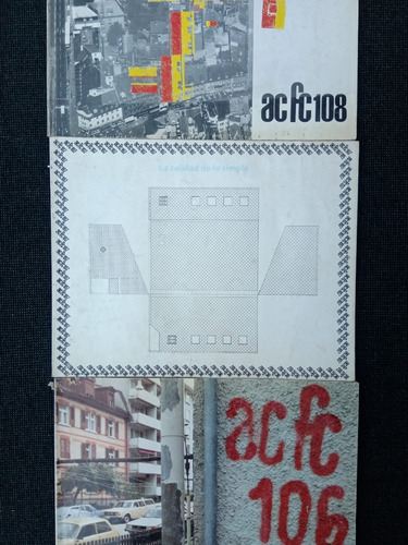 Imagen 1 de 2 de Ac Fc La Revista Del Fibrocemento Varios Numeros