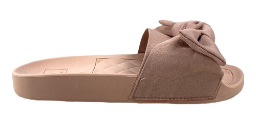 Imagem 2 de 7 de Sandália Chinelo Feminino Slide Moleca Laço