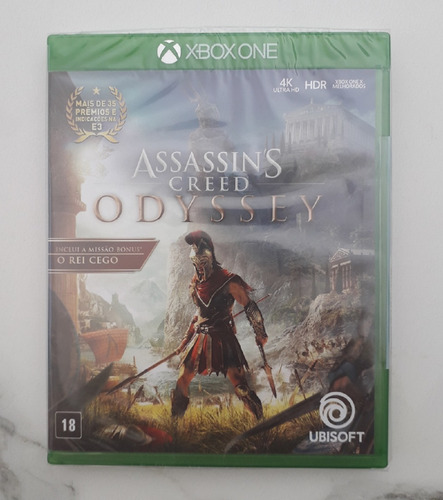 Assassins Creed Odyssey Xbox One Mídia Física Dublado + Dlc