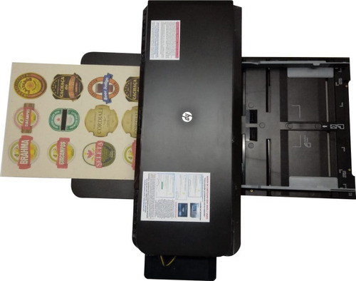 Imagem 3 de 3 de Impressora Hp 7110 Adaptada Para Sacola Em Papel Kraft