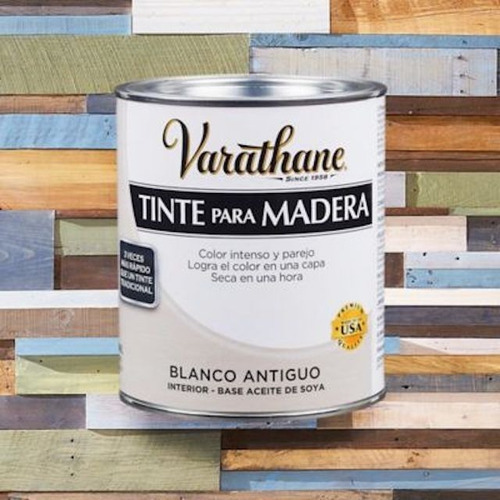 Tinte Para Madera Varathane Color Intenso Seca En 1 H 946 Ml