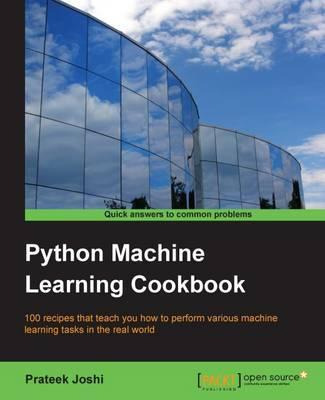 Libro Python Machine Learning Cookbook - Prateek Joshi