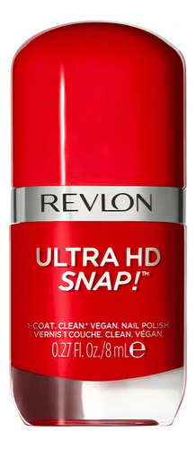  Esmalte de uñas color Revlon Ultra Hd Snap de 8mL de 1 unidades color Cherry on top