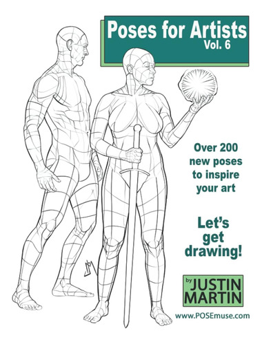 Libro: Poses For Artists Volume 6: An Essential Reference Fo