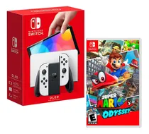 Comprar Consola Nintendo Switch Oled Blanco + Super Mario Odyssey