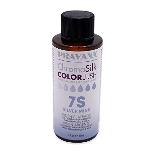 Pravana Chromasilk Colorlush Demi Gloss - Silver Mink//7s