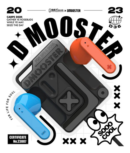 Audífonos Inalámbricos Dmooster D36 Bluetooth 5.3