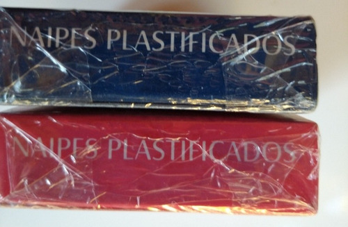 Imagen 3 de 4 de Barajas, Cartas, Mazo, Juego Poker, Naipes. Plastificados