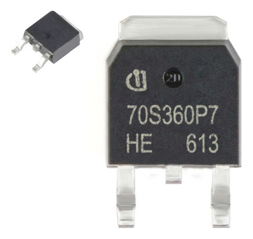 Ipd70s360p7s, 70s360p7 Mosfet 700v 12.5amp Canal: N