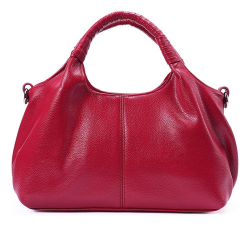 Bolso De Hombro De Cuero Genuino Para Mujer Bolsos De Mano B