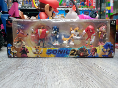 Set De Figuras De Acción De Sonic Y Sus Amigos