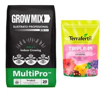 Comprar Sustrato Growmix Terrafertil Multipro 20lts Con Triple 15