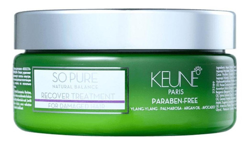 Keune So Pure Recover Tratament - Máscara Capilar 200ml