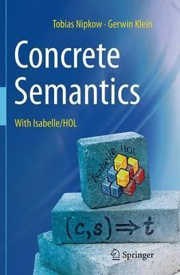 Libro Concrete Semantics : With Isabelle/hol - Tobias Nip...