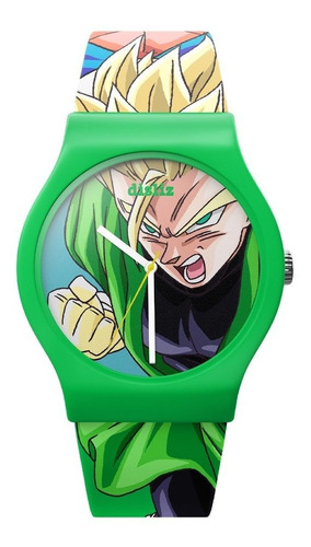 Reloj Disliz Gohan Vs Dabura Dragon Ball Z Color Verde