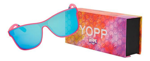 Oculos De Sol Yopp Hype Polarizado Uv400 Pink Cadillac