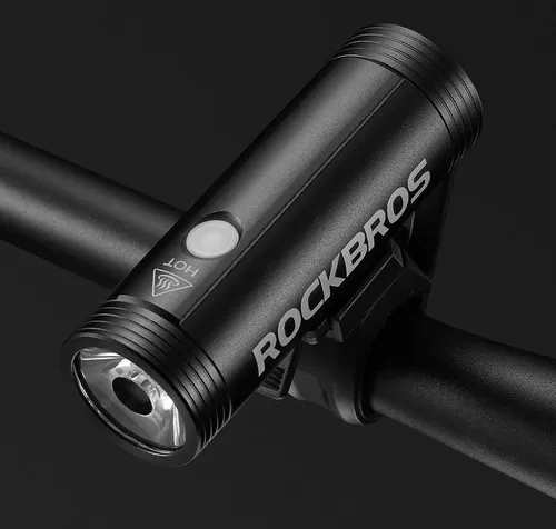 1 Rockbros Luz De Bicicleta De Noche Viaje Fuerte Linterna