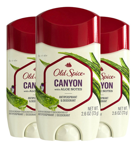 Pack De 3 Desodorante  Stick Old Spice Aromas Más Frescos