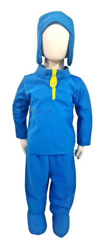 Disfraz Niño Traje Azul De Po Para Niño Coyo Pocoy Bebes 
