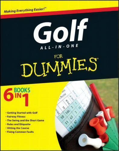 Golf All-in-one For Dummies, De Sumer Dummies. Editorial John Wiley & Sons Inc, Tapa Blanda En Inglés