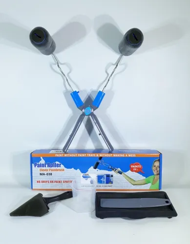 Rodillo Para Pintar Facil Recargable Con Accesorios Paint