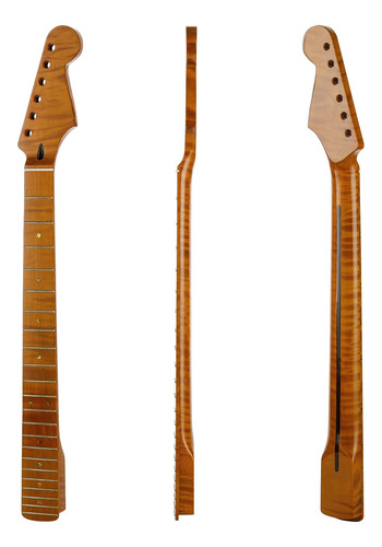 22 Traste Guitarra Electrica Cuello Serie Asado Llama Arce C