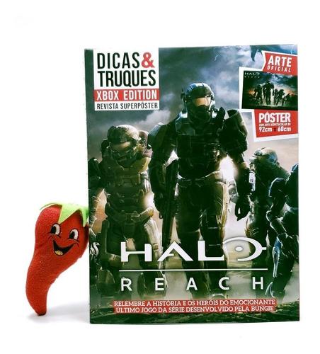 Revista Superpôster Dicas & Truques Xbox Edition, Halo Reach