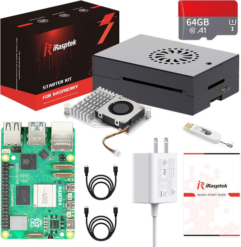 Kit De Inicio Para Raspberry Pi 5 Ram 8gb - 64gb Edición De