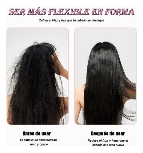Peine Alisador De Cabello Inalámbrico Portátil Recargable