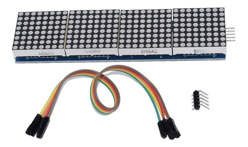 Modulo 4 Matrices 8x8 Max7219 Display 8x32 Matriz Leds
