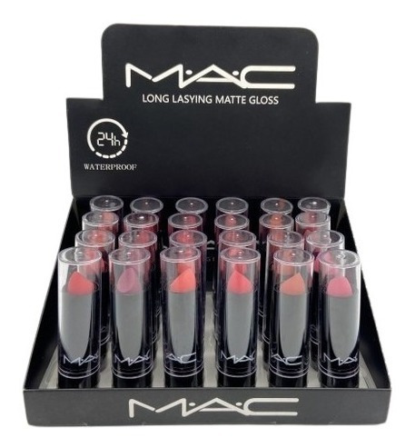 Caja Labiales Mac 24 Unidades