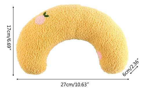 (bl) Almohada De Peluche En Forma De U Para Cuello De Cachor