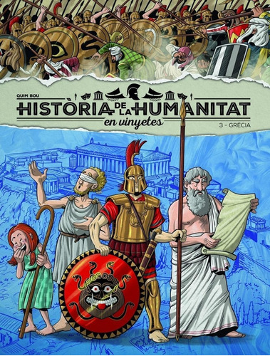 Libro: Historia De La Humanidad En Viñetas Vol.3: Grecia. Bo