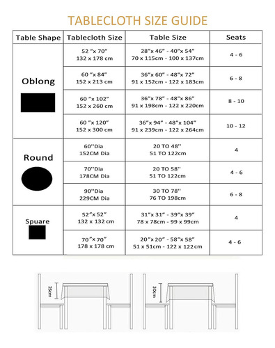 Mantel Resistente Con Encaje Blanco Impermeable/antimanchas