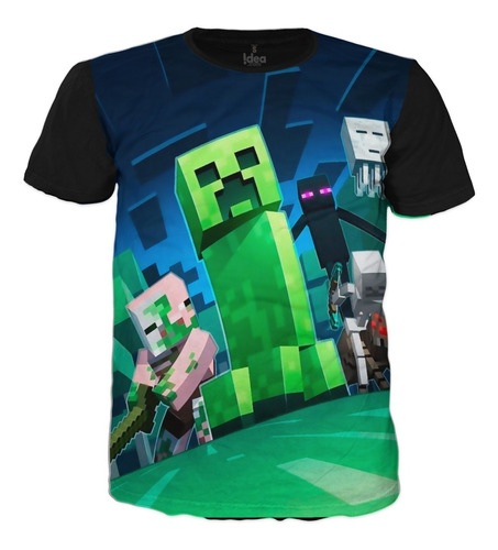 Camiseta De  Roblox  Minecraft  Videojuegos Para Niños Sonic