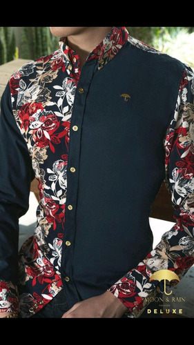 Camisa Deluxe Flores