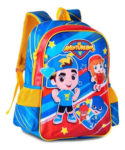 Mochila Infantil De Costas Os Aventureiros Luccas Neto Clio