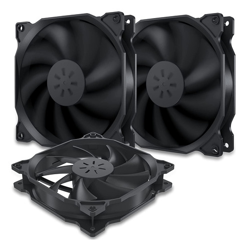 Uphere Ventilador De Carcasa De Pc De 4.724 in, Alto Rendi.