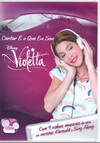 Dvd Violetta - Cantar É O Que Eu Sou