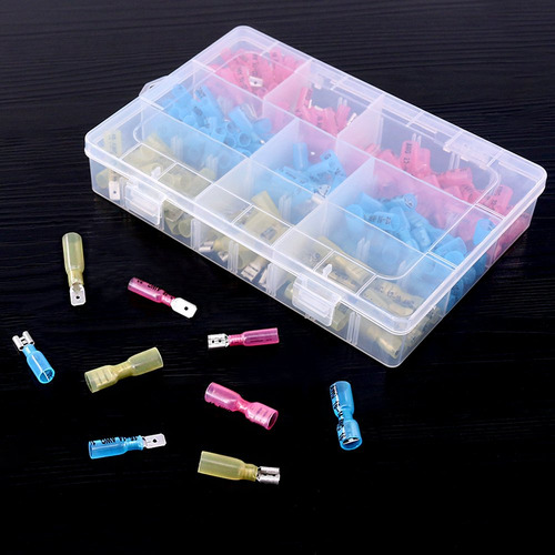 Glarks 200pcs 2216/1614/1210calibre Nailon Termorretrctil Im