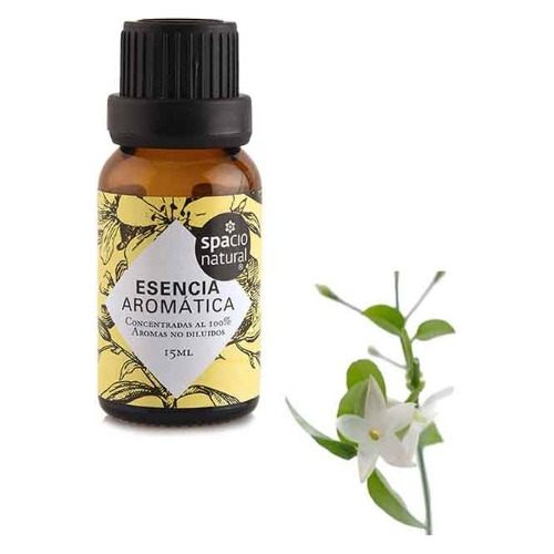 Esencia Aroma De Jazmin Puro 15 Ml Para Cosmética