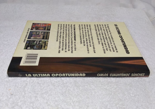 La Última Oportunidad: Novela De Superación - Sánchez 1995 (Usado)