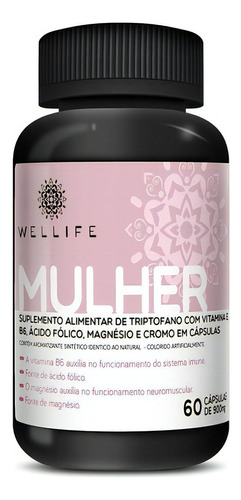 Wellife Suplemento Mulher Tpm Sabor N/a