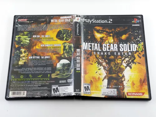 Jogo Metal Gear Solid 3: Snake Eater PS2 ( playstation 2 )